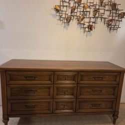 Mid Century Lowboy Dresser 