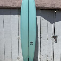 9’2 Guild Longboard Single Fin Pintail Surfboard