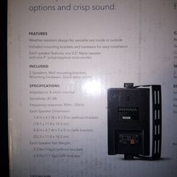 Indoor/Outdoor Speakers