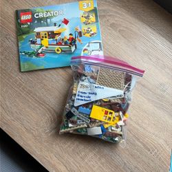 Lego Creator Riverside Houseboat 31093