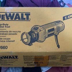 DW660 Dewalt Cut Out Tool
