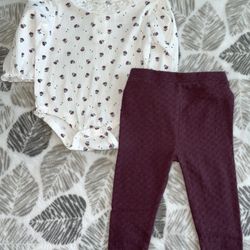 Baby Girl 3-6 Months Outfit 