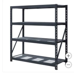 Whalen Industrial Rack/Shelving 77” x 24” x 72”- 2 ea