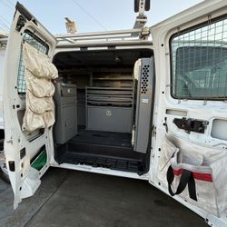 Chevy Express 2500 Metal Shelves & Cabinets 