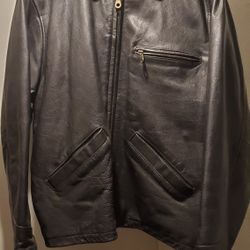 Men's leather jacket