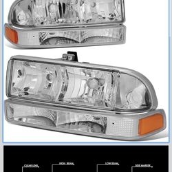 94-04 S10 Headlight 