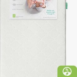 Newton Organic 2 Stage Full Original Baby Crib Mattress Brand New 