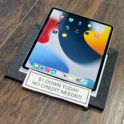 Apple iPad Pro 12.9 inch 5th Gen 256GB LTE Tablet -PAYMENTS AVAILABLE-$1 Down Today 