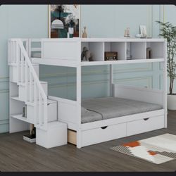 Twin Over Full Bunk Bed