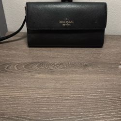 Kate Spade Extra Large Black Clutch 