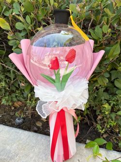 Flower balloon(with graduation)