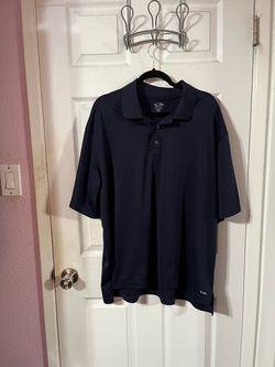Champions Dri-fit Shirt Men's XXL Polo Short Sleeve Collared. Color Navy Blue . Preowned very good condition. Smoke free home