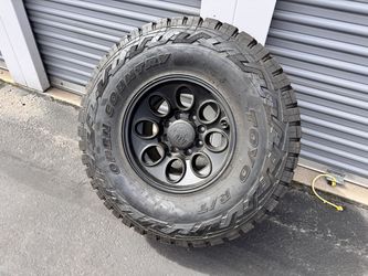 1 New AEV Katla 17x10 wheel 37 13.50 17 Toyo Open Country R/T tire