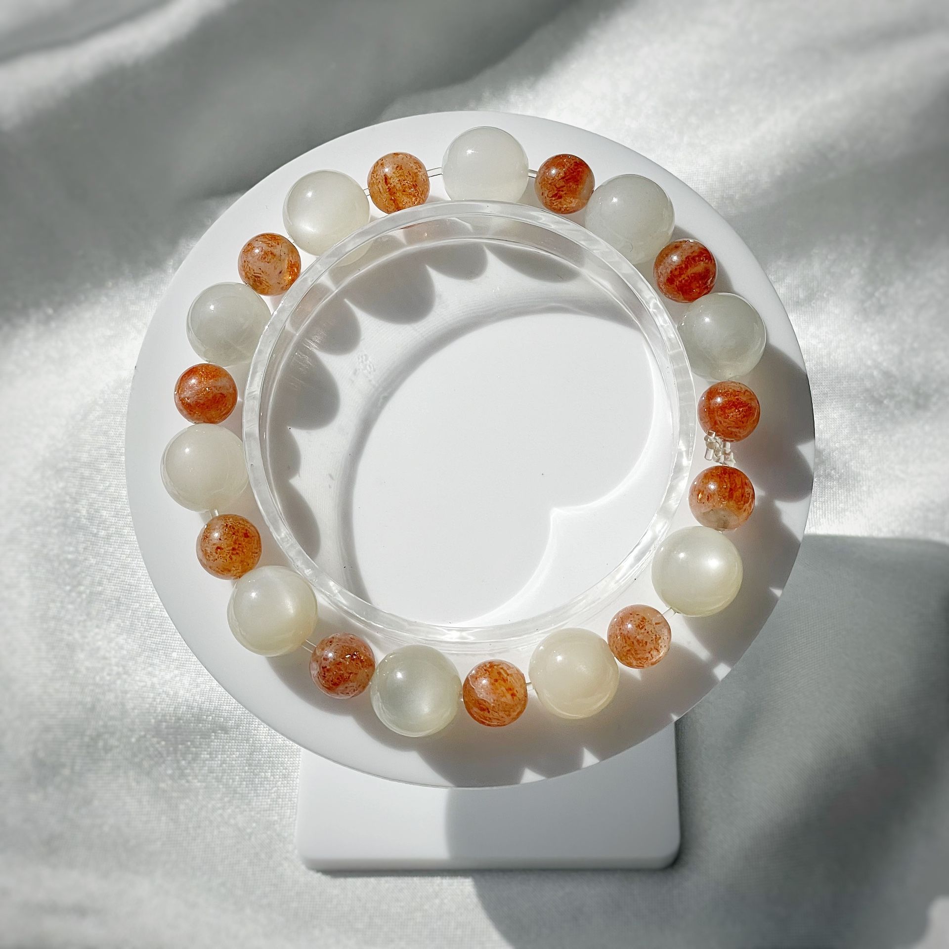 Sunstone Moonstone Bracelet