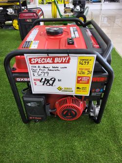 A-i Power 6600watt Dual Fuel Generator