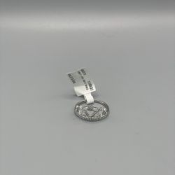 Silver Diamond Ring For Ladies