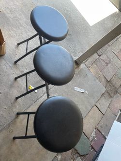 Portable stools $30 obo cash only