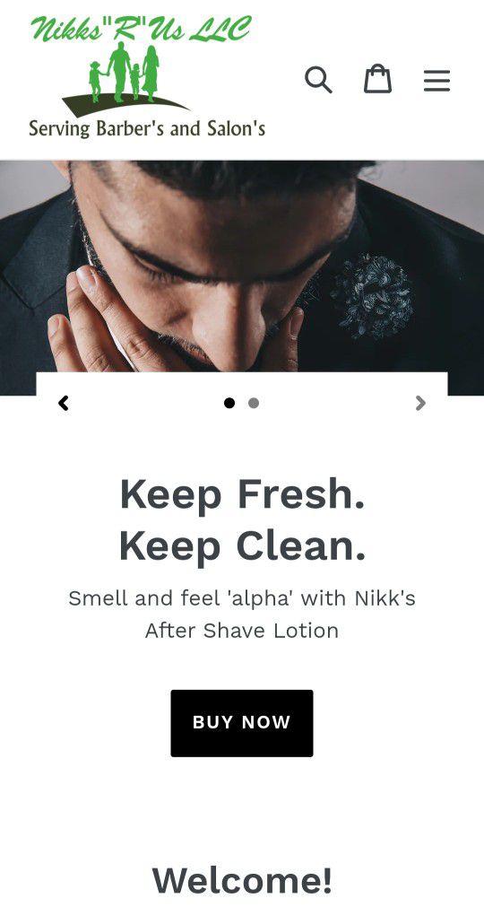 Nikks"R"Us/Mens Aftershave Spray Lotion/Cool Wave/Now offered to the Public!!!