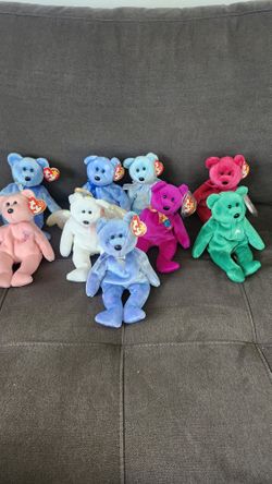 Beanie Babies Lot Of 9