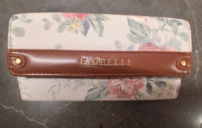 Wallet tri fold brown