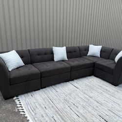 Bellaire High Quality 5-Piece Sectional Couch