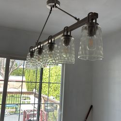 Hanging light fixture