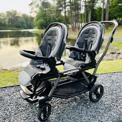 Peg Perego Duette Piroet Double Stroller – Excellent Condition!