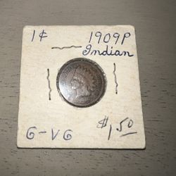 1909-p G-VG Philadelphia Mint Indian Head