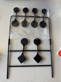 Shooting Target Reset Spinner Target Stand with Auto Resetting Targets