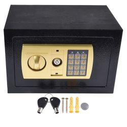 Brand new Security Digital Home Safe Box, Small Fireproof Safe Box, Home Safe Waterproof with Digita