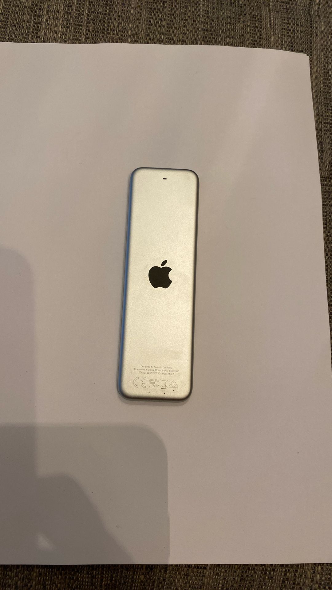 3rd Generation Apple TV Remote Control