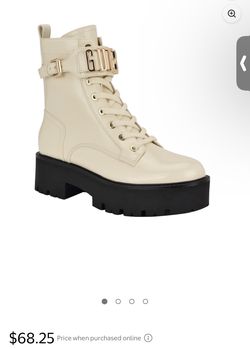 Guess combat boots