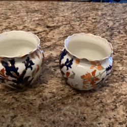 2 Antique Ridgeway’s Fiesta Pattern Vase From England