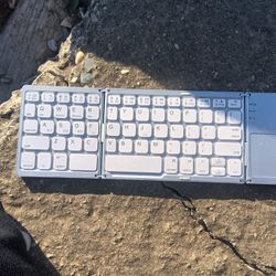 Mini Folding Wireless Keyboard With Touchpad