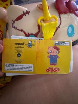 Hello kitty chucky popcorn car