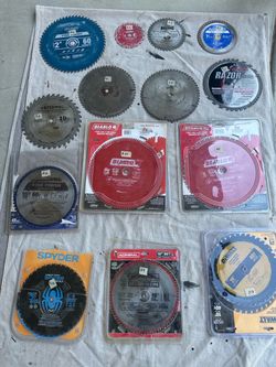 Workshop Clearance: 10" & 12" Saw Blades & Concrete Grinding Disc