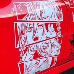 Anime side decal 27x21