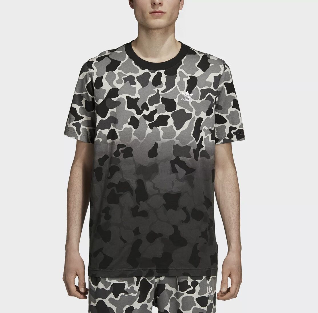 Adidas Mens T Shirt Camo Size Medium