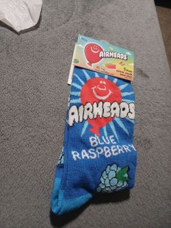 Airheads Blue Raspberry Crew Socks