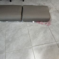 Sunbrella Ottoman Patio Cushions Set 