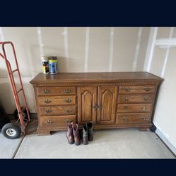 Solid Wood Dresser 