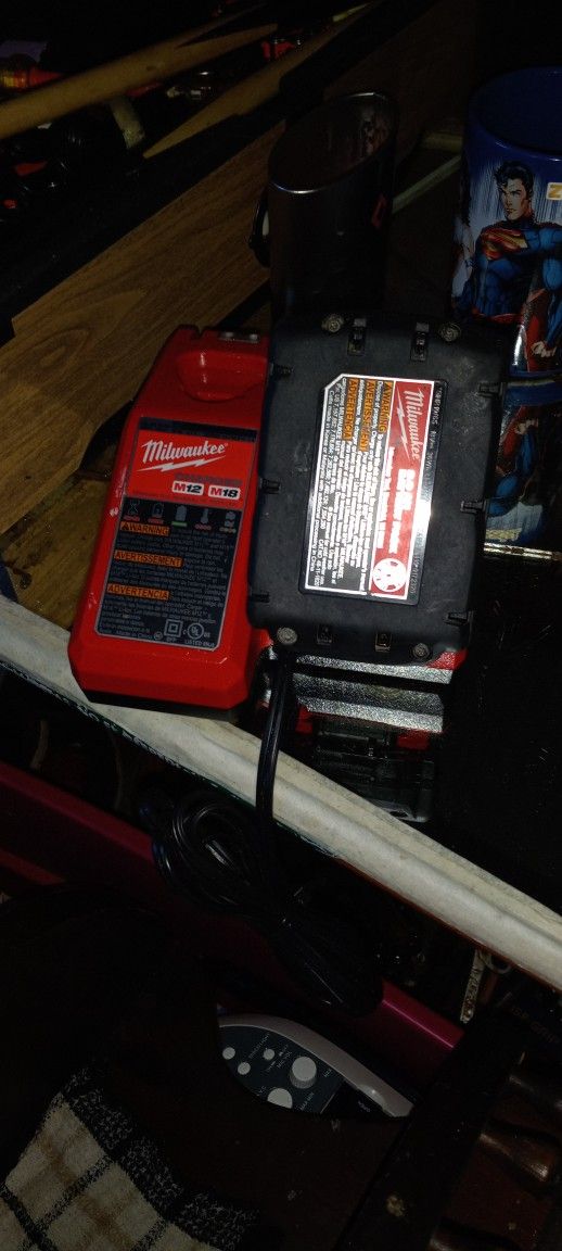 Milwaukee 18v Battery N Charger