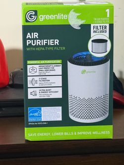 Greenlite Air Purifier - NEW-With True Hepa H13 Filter