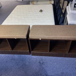 2 Padded Benches 8 Feet Long 