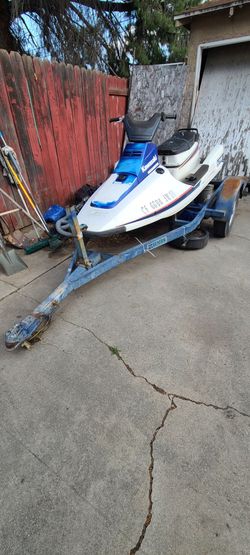 Jetski with trailer