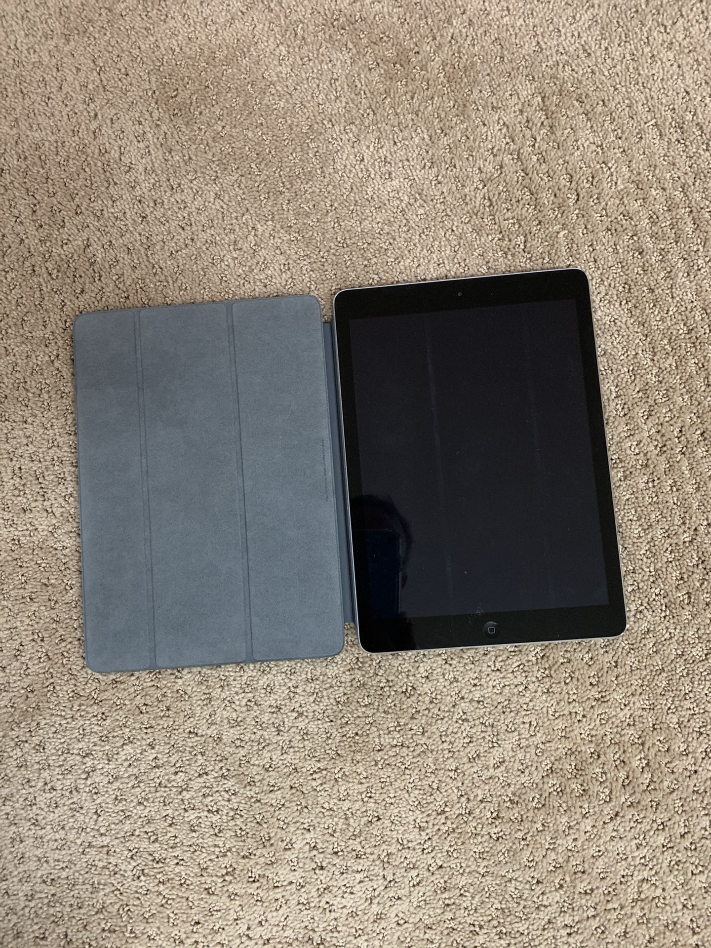 Apple IPAD air 1 32 GB with cover-REDUCED MUST SELL