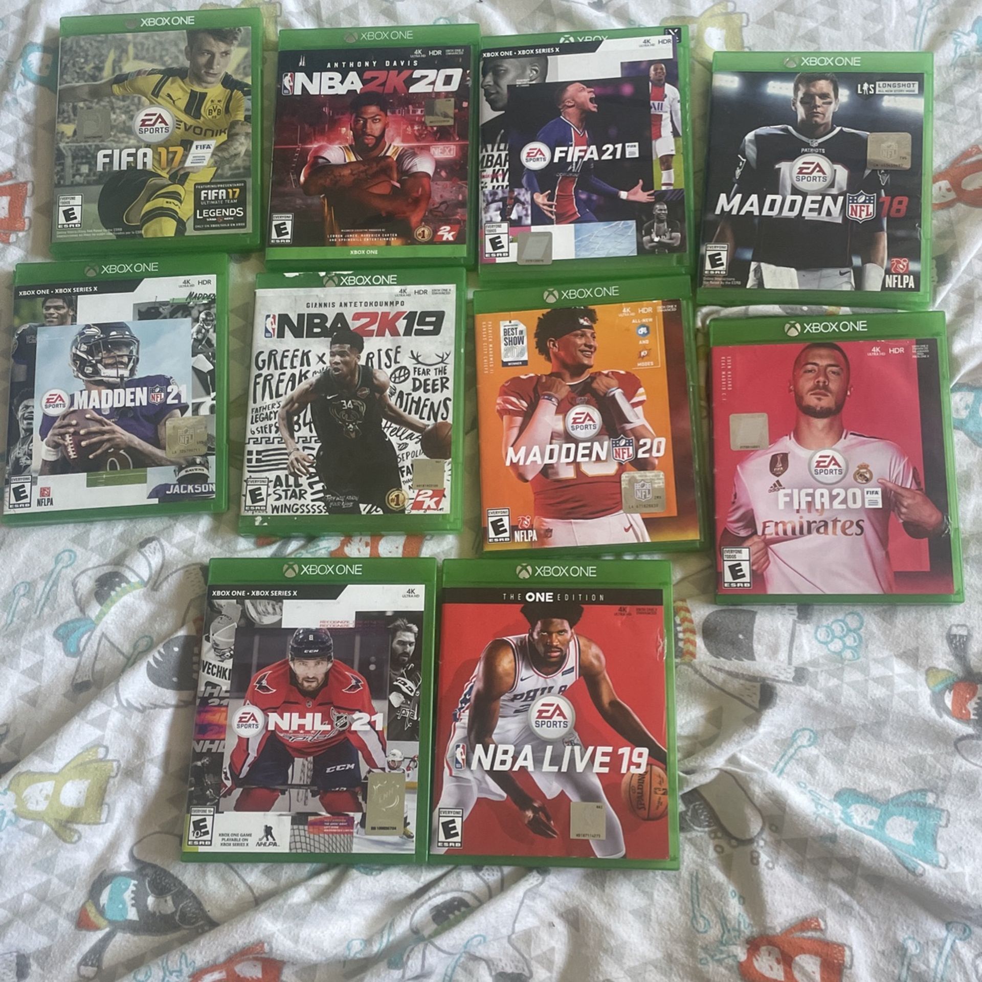 5$ Xbox One Games 