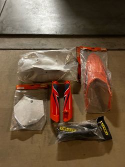 OEM KTM / Acerbis Dirt Bike Plastics & Parts Bundle – NOS