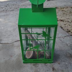 IKEA RAPPT Birdcage Lantern Metal & Glass Candle Holder