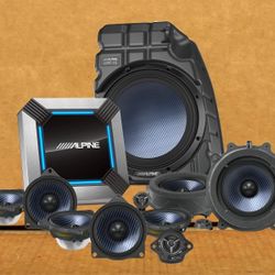 Alpine Complete Testla Model 3 Sound System 11 Speaker Set With Factory Base Audio 🚨 Pre-Order 🚨 Payment Options Available 🚨 No Credit Needed 🚨 